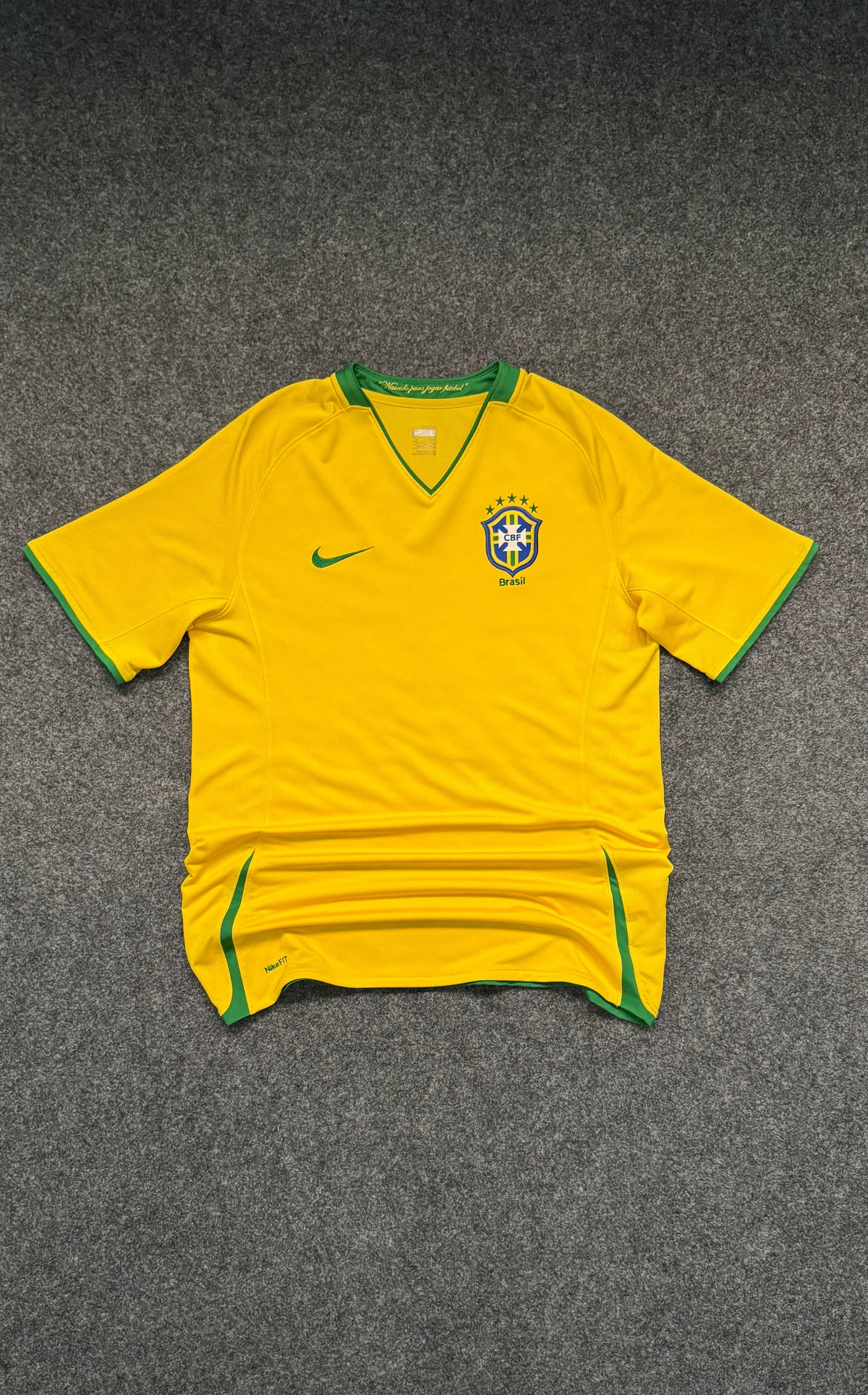 Nike Brazil national team home 2008–2010 🇧🇷