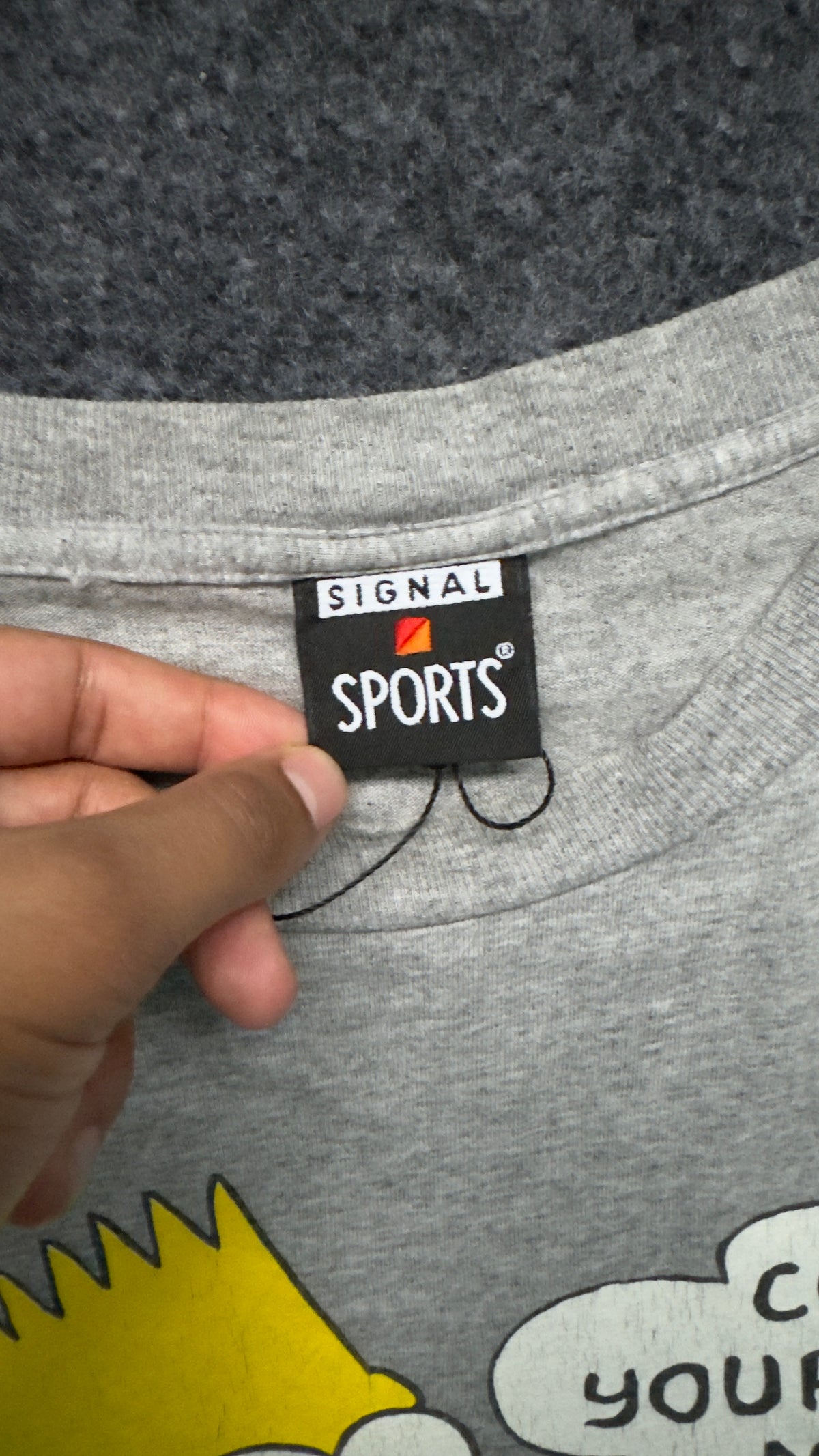 vintage 1990s Signal Sports brand The Simpsons t-shirt