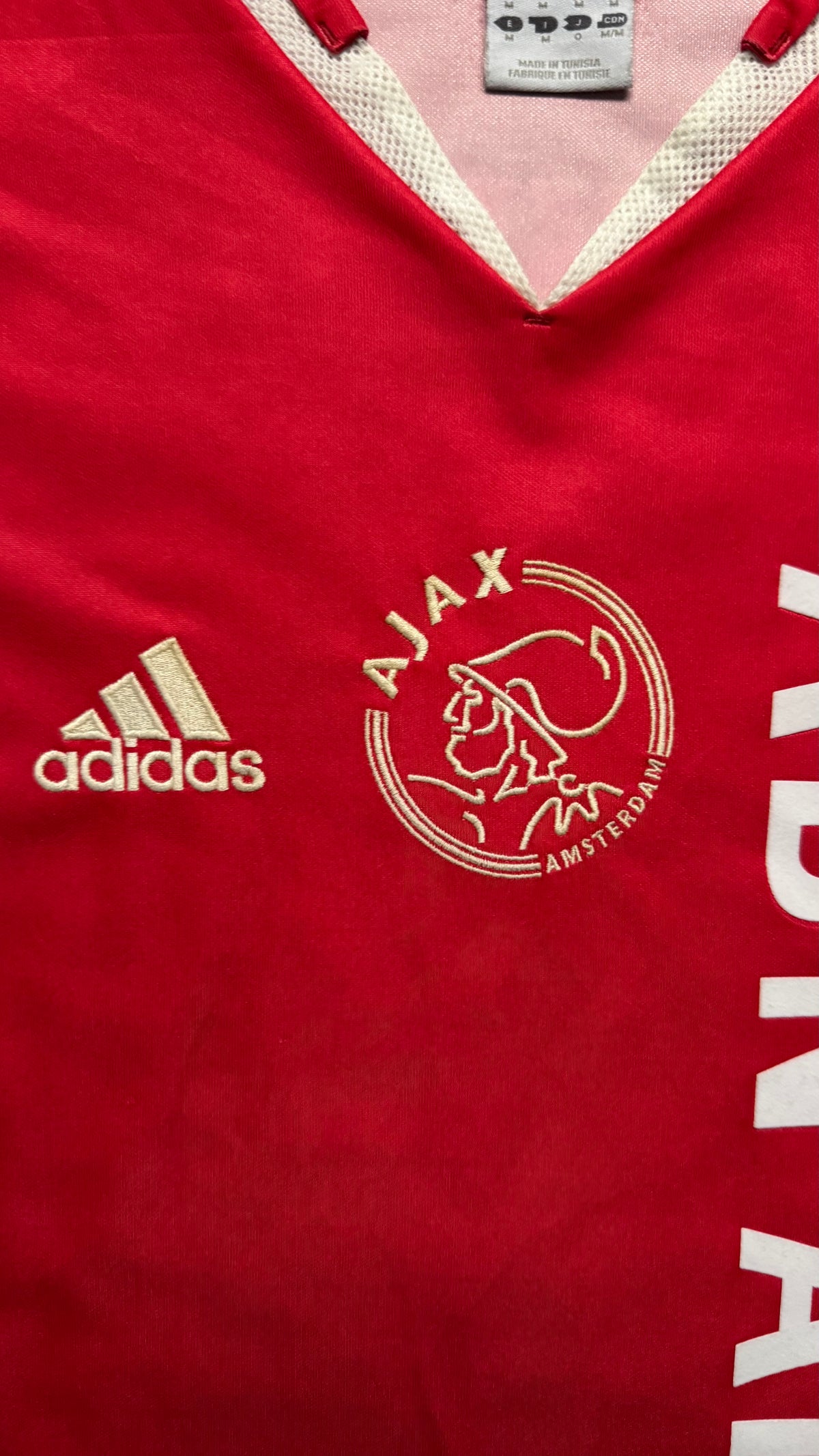 2004-05 Ajax adidas Home Shirt #ibrahimović