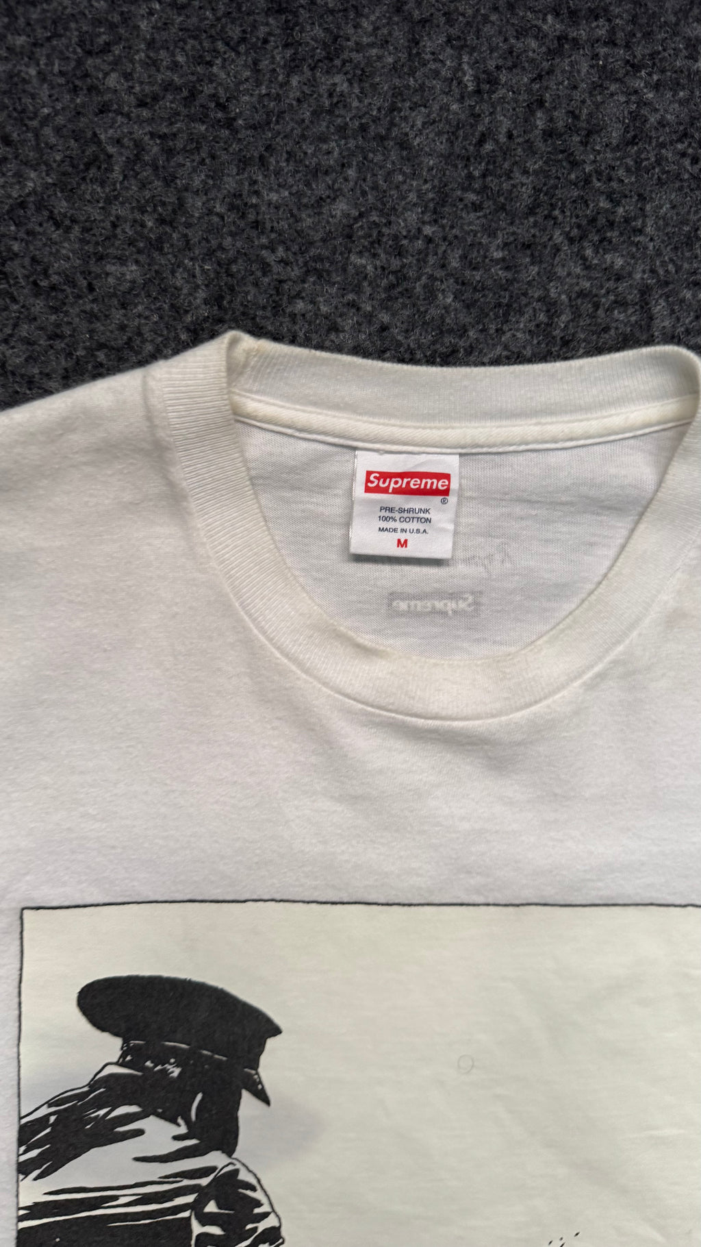 SUPREME X RAYMOND PETTIBON “BANG!” TEE