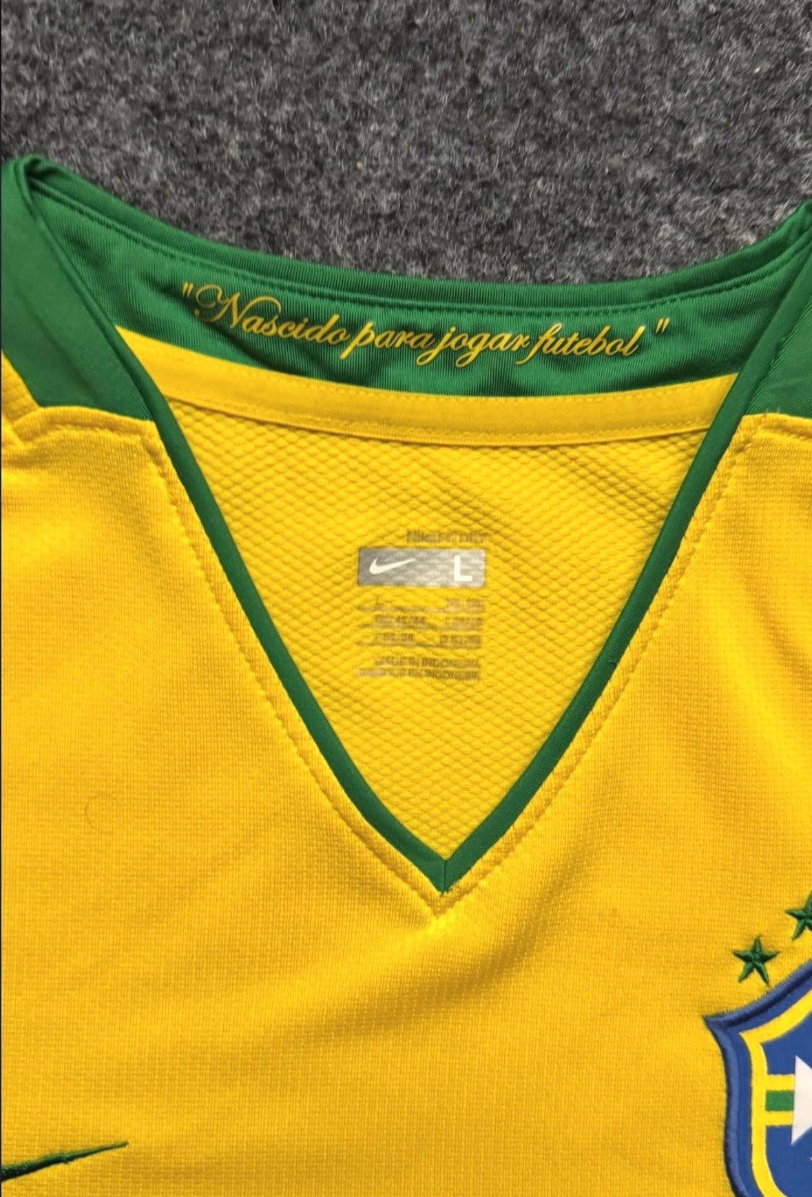 Nike Brazil national team home 2008–2010 🇧🇷