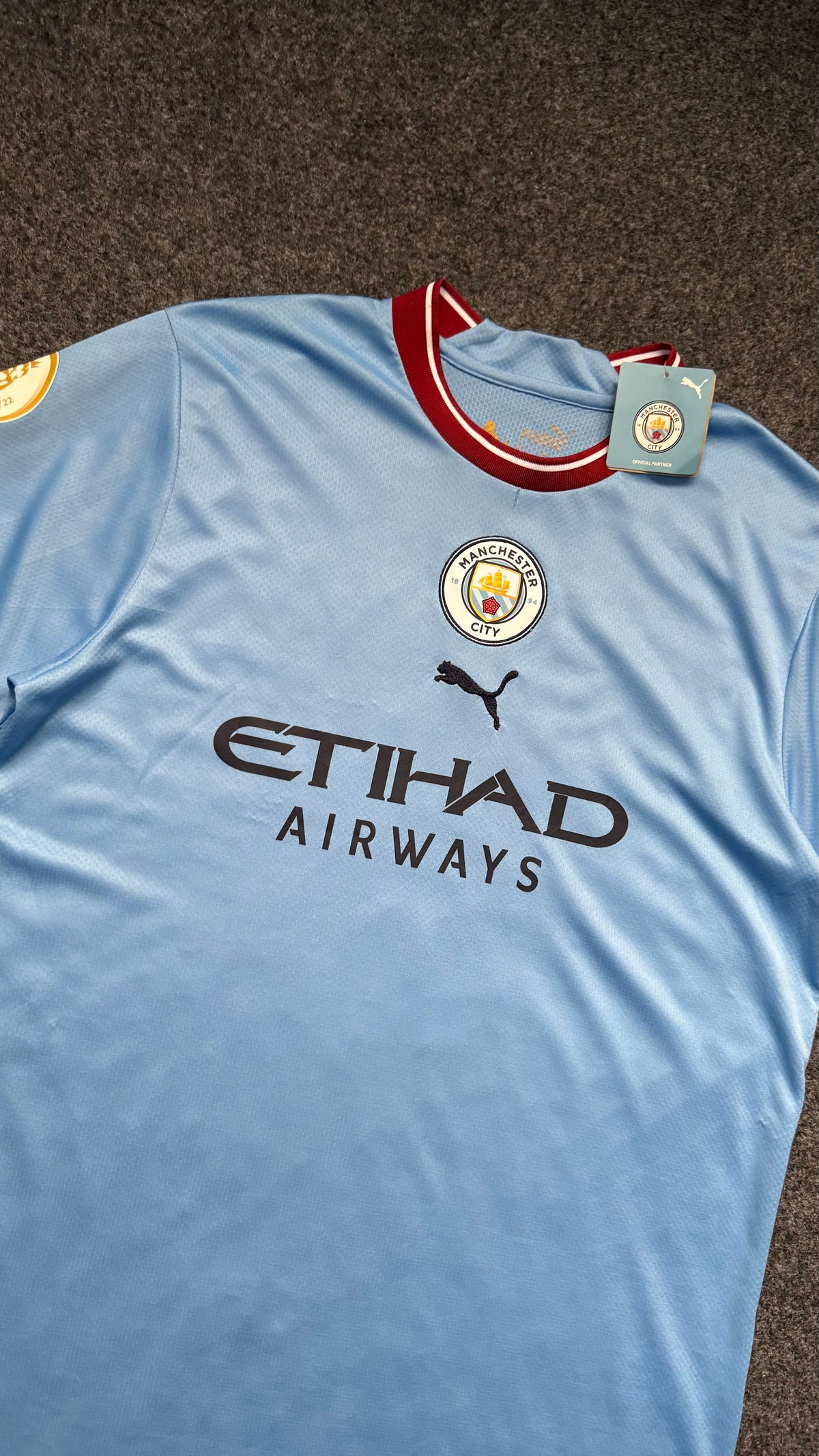 Manchester City 2022/23 Home kit ⛵🏴󠁧󠁢󠁥󠁮󠁧󠁿