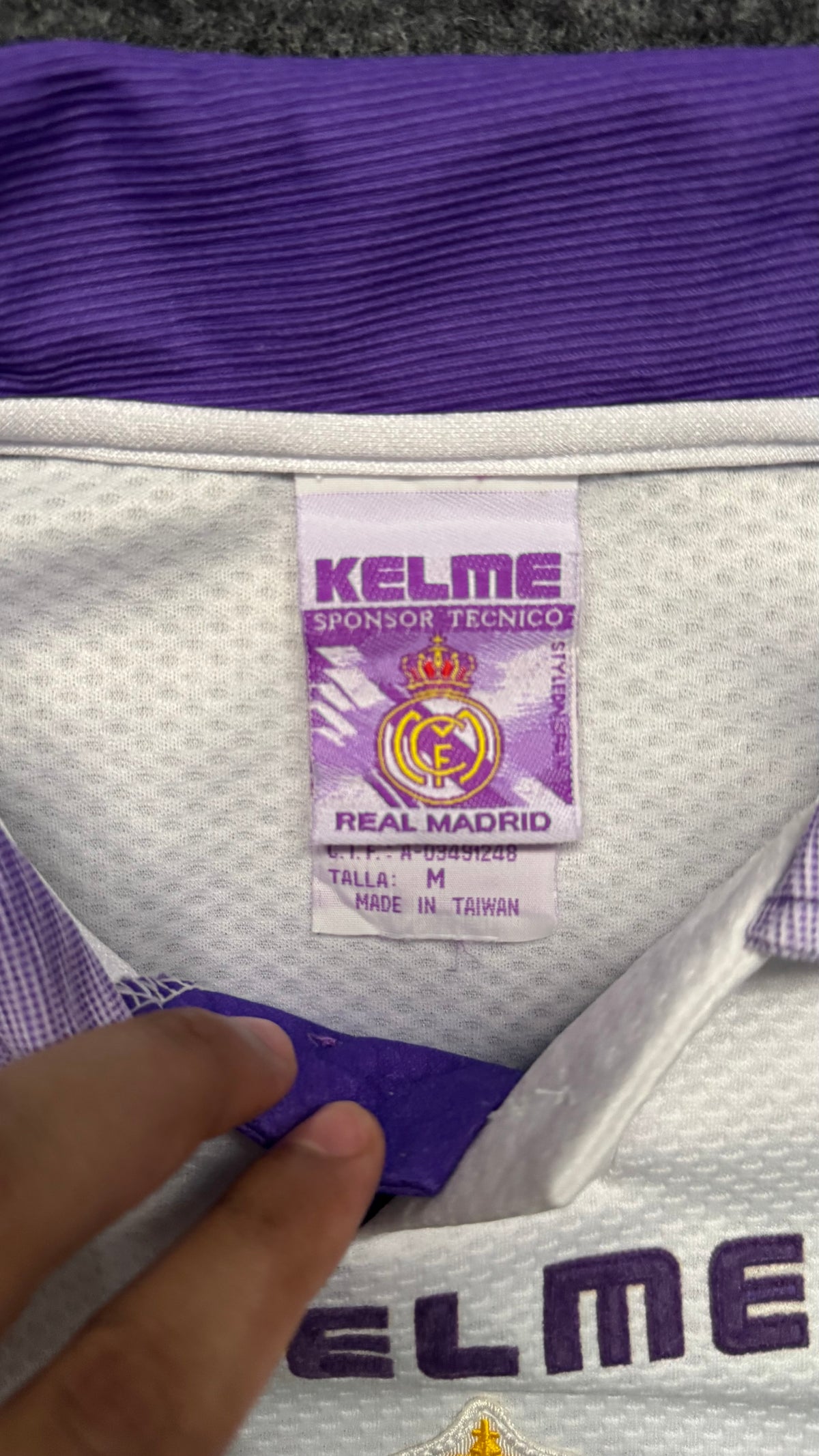 Real Madrid Kelme 1997-98 #3 Roberto Carlos ⚪️🟣