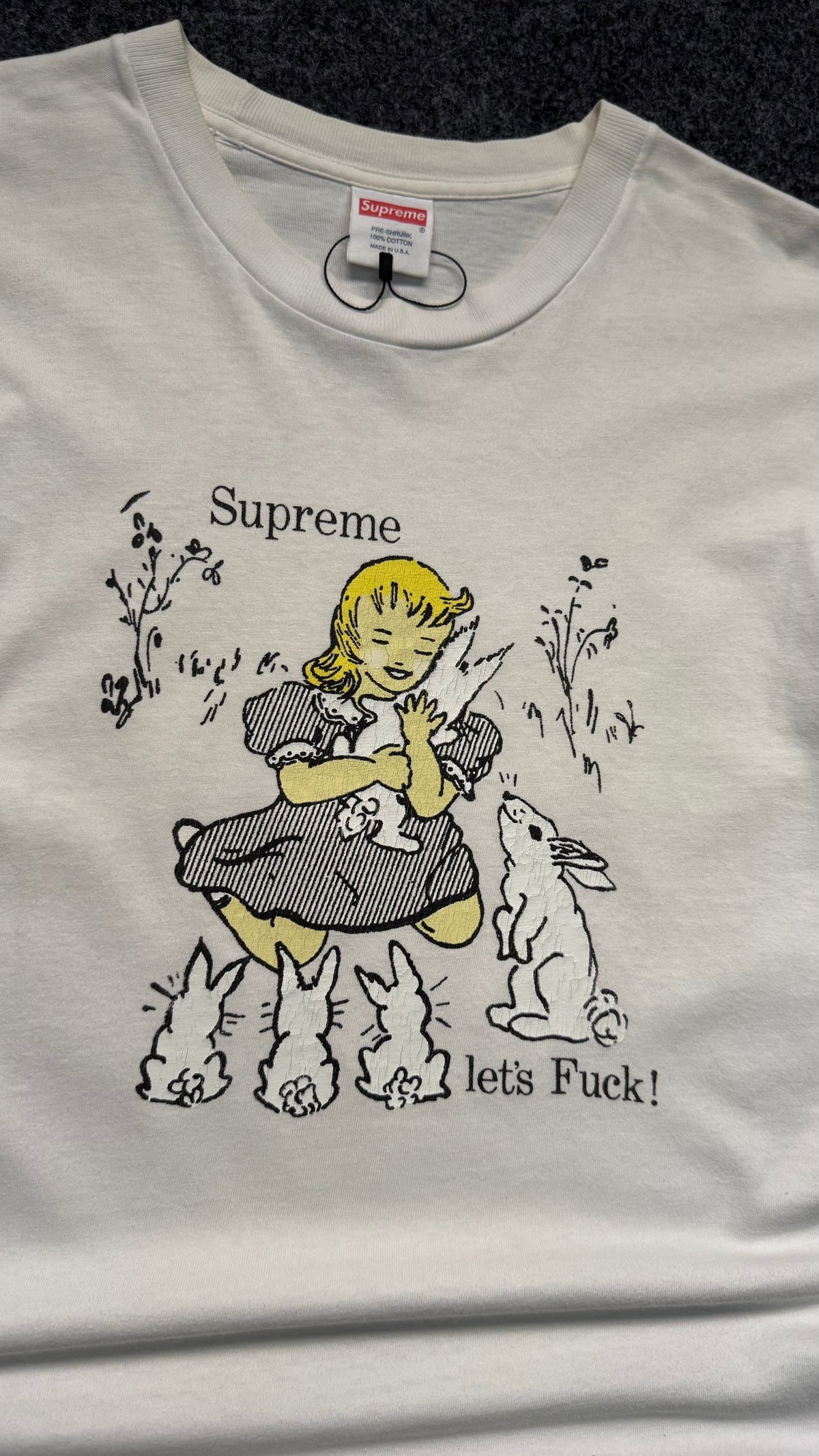 SUPREME “LET’S FUCK” TEE