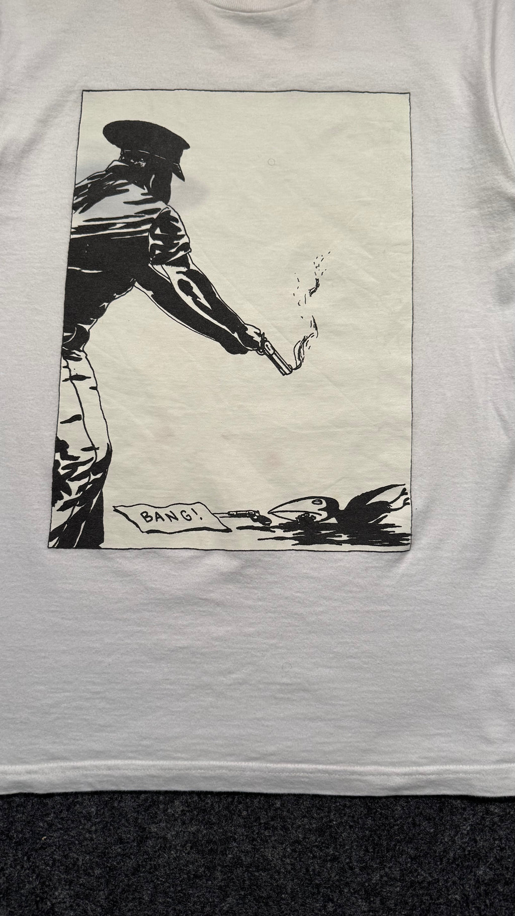 SUPREME X RAYMOND PETTIBON “BANG!” TEE